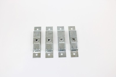 4 x Zungenschloß 125 x 25 mm verzinkt für PKW Anhänger Schloß