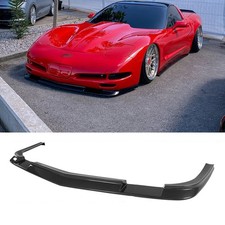 Front Bumper Lip Spltte Kit For Corvette C5 1997-04 Zr1 Style Carbon Fiber Look Front Bumper Lip Spltte Kit For Corvette C5 1997-04 Zr1 Style Carbon Fiber Look