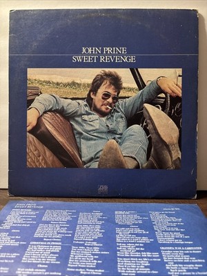 John Prine Sweet Revenge Vinyl LP 1973 Atlantic Records Label SD John Prine Sweet Revenge Vinyl LP 1973 Atlantic Records Label SD