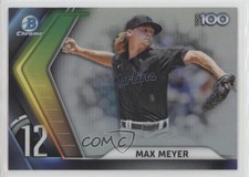 2022 Bowman Chrome Bowman Scouts Top 100 Max Meyer #BTP-12 2l4