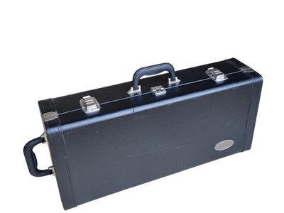 Bb Tenorsaxophon Hartschalenkoffer schwarz Kunstleder Schutz Flug Reise