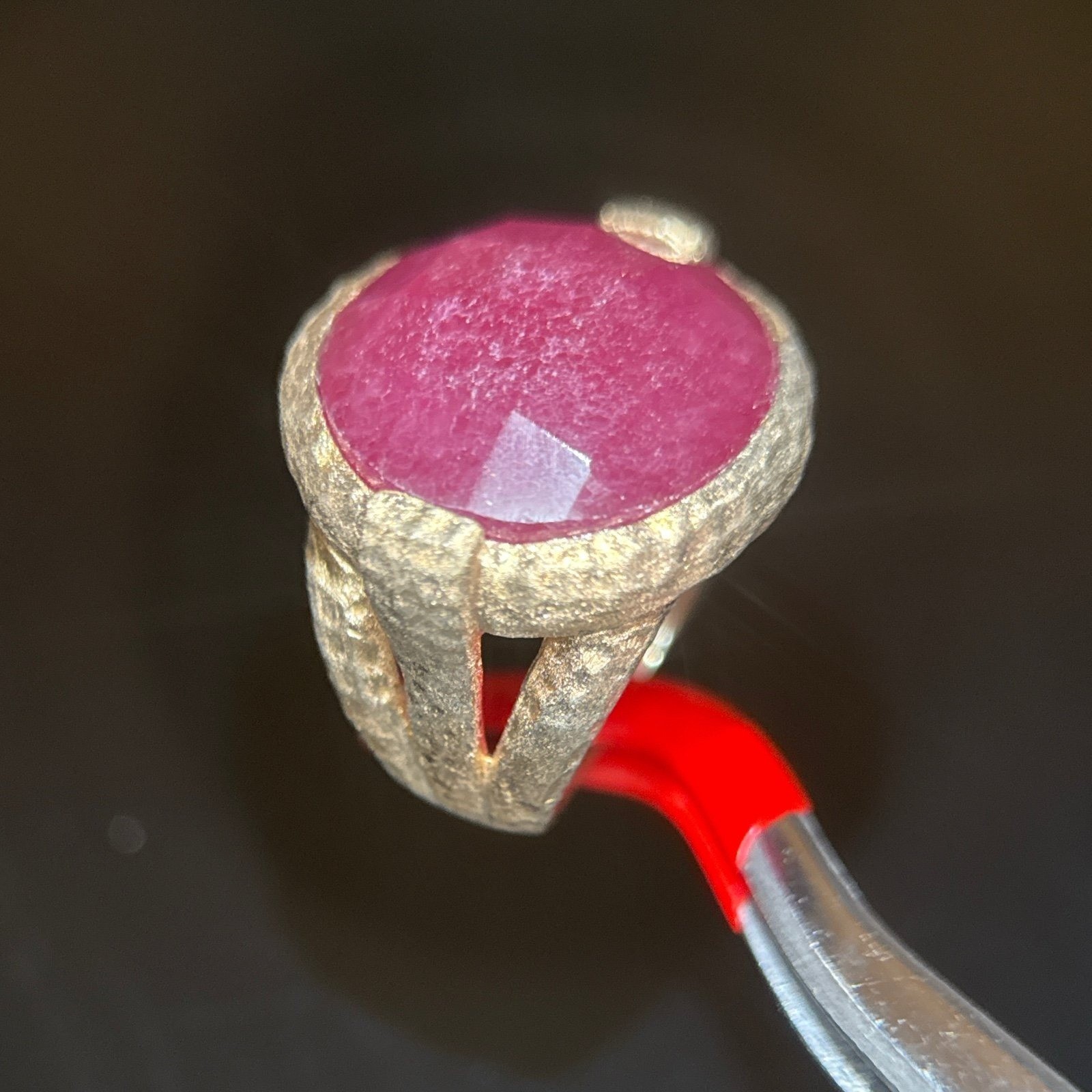 Large Ruby Ring - image 5