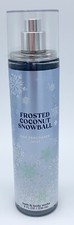 Bath  and Body Works FROSTED COCONUT SNOWBALL Fine Fragrance Mist Spray 8 oz