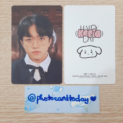 T1 MEMBERSHIP HAPPY KERIA BIRTHDAY 2023 OFFICIAL PHOTOCARD RYU MIN