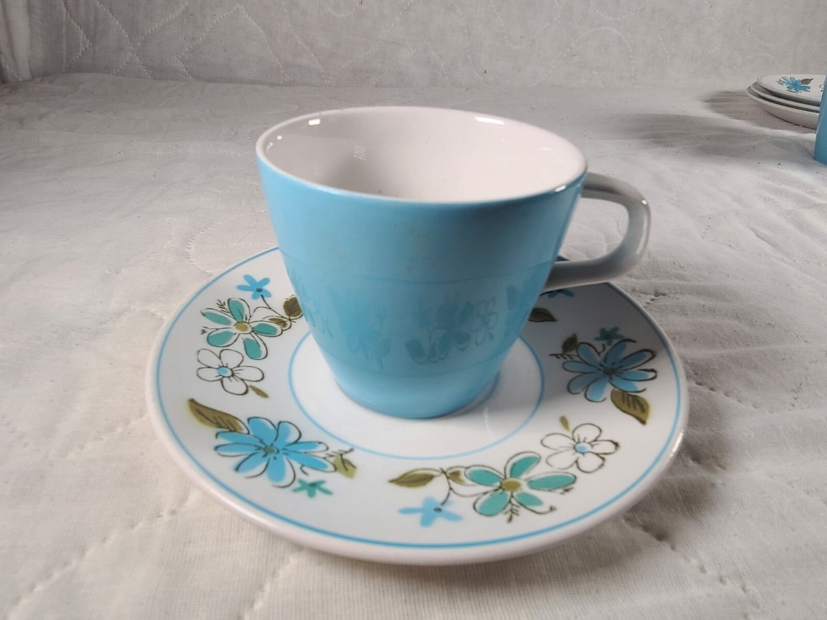 Mikasa Coffee/Tea Set - Cera-Stone BLUE 3995 | eBay