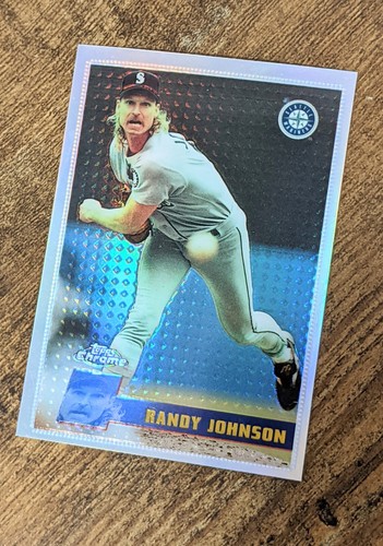 Randy Johnson Card #43 Topps Chrome 1996 REFRACTOR Free Shipping