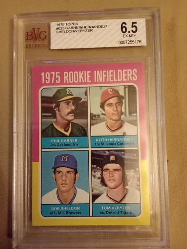 1975 Topps Keith Hernandez #623 Graded BVG 6.5 Rookie Baseball Card