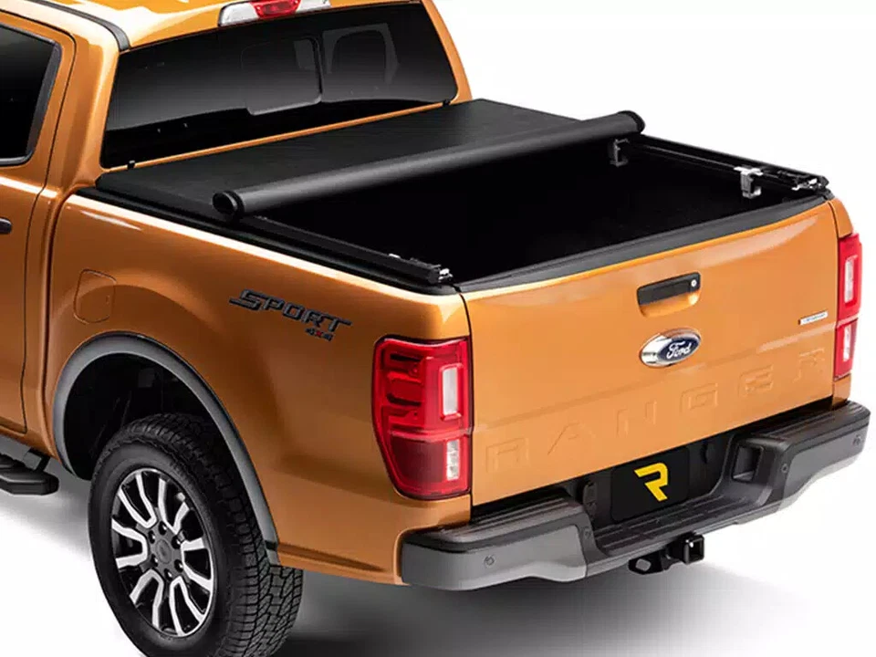 TruXedo TruXport Soft Roll Up Tonneau Fits 2005-2015 Toyota Tacoma 6' Bed Foto 3 de 4