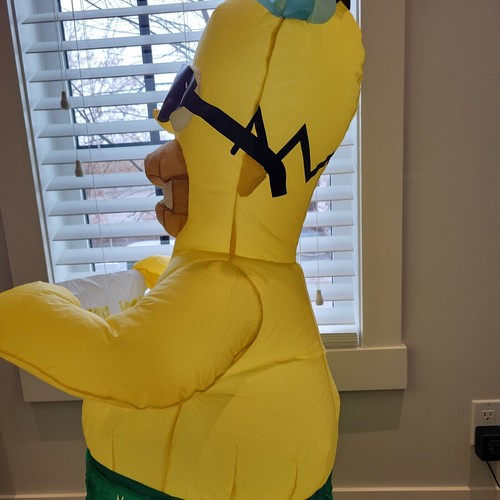 The Simpsons 4ft Tall, Hula Homer, Airblown Inflatable Party Decore - Picture 9 of 18