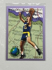 1993-94 Fleer Sarunas Marciulionis NBA Internationals #6 Golden State Warriors