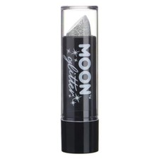 Moon Glitter Holographic Glitter Lipstick Silver G07503 Costume Make Up