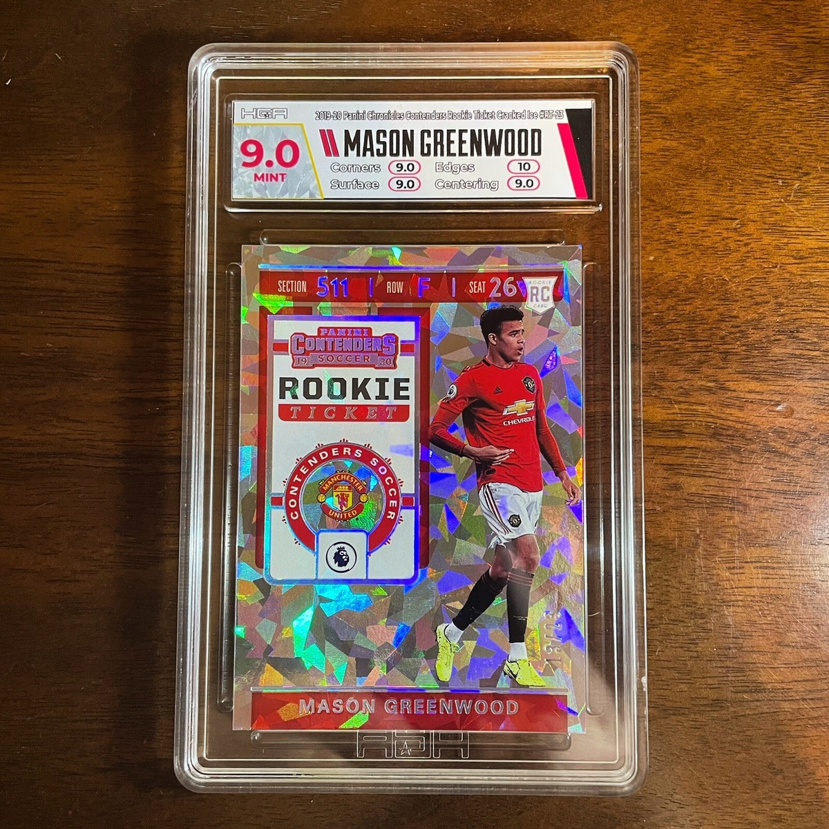 Panini 2019/20 ROOKIE TICKET グリーンウッド Mason Greenwood 2019-20 Panini Chronicles Rookie Ticket