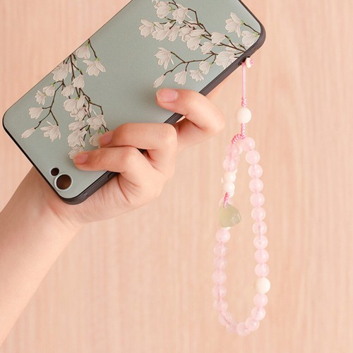 Telefon Kette Chinesische Jade Ornament Handy Kette Halter Lanyard Für Telefon - Zdjęcie 7 z 12