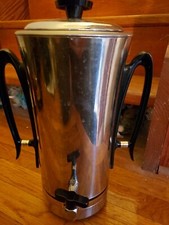 Universal Permatel Stainless Percolator Coffee/Tea Pot Maker