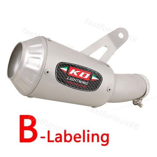 Slip For BMW S1000RR 2015-2016 Motorcycle Exhaust Tail Pipe Mufflers Steel Tube - Picture 4 of 10