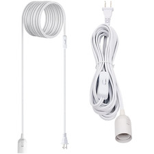 20Ft UL Approval Extension Hanging Lantern Pendant Light Lamp Cord Cable 360W Su