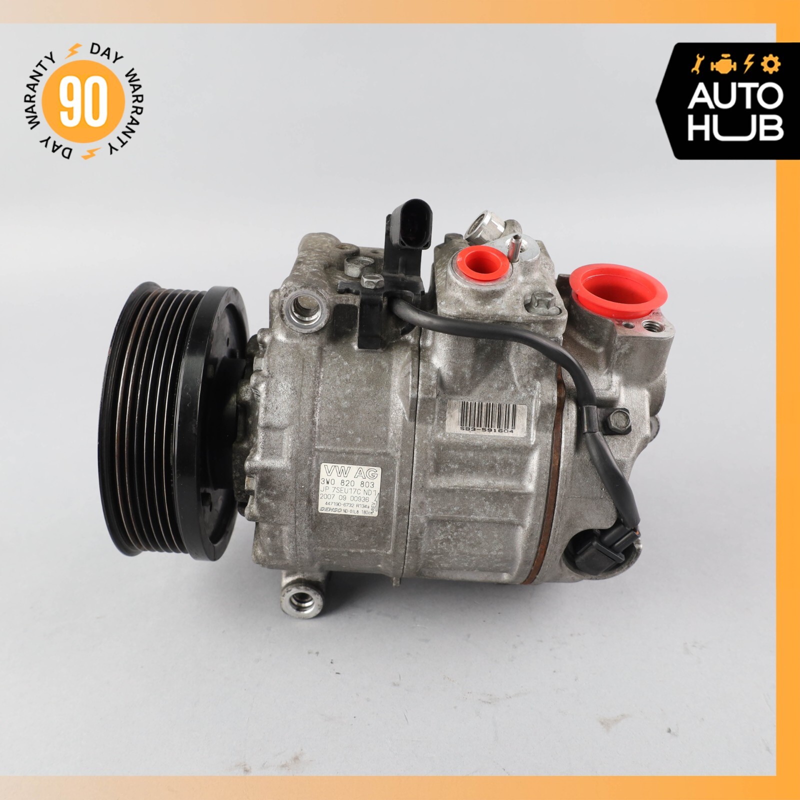 03-18 Bentley Continental GT Flying Spur A/C Air Conditioning Compressor OEM 96k