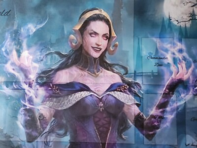 Liliana Magic The Gathering TCG Playmat (4) | eBay