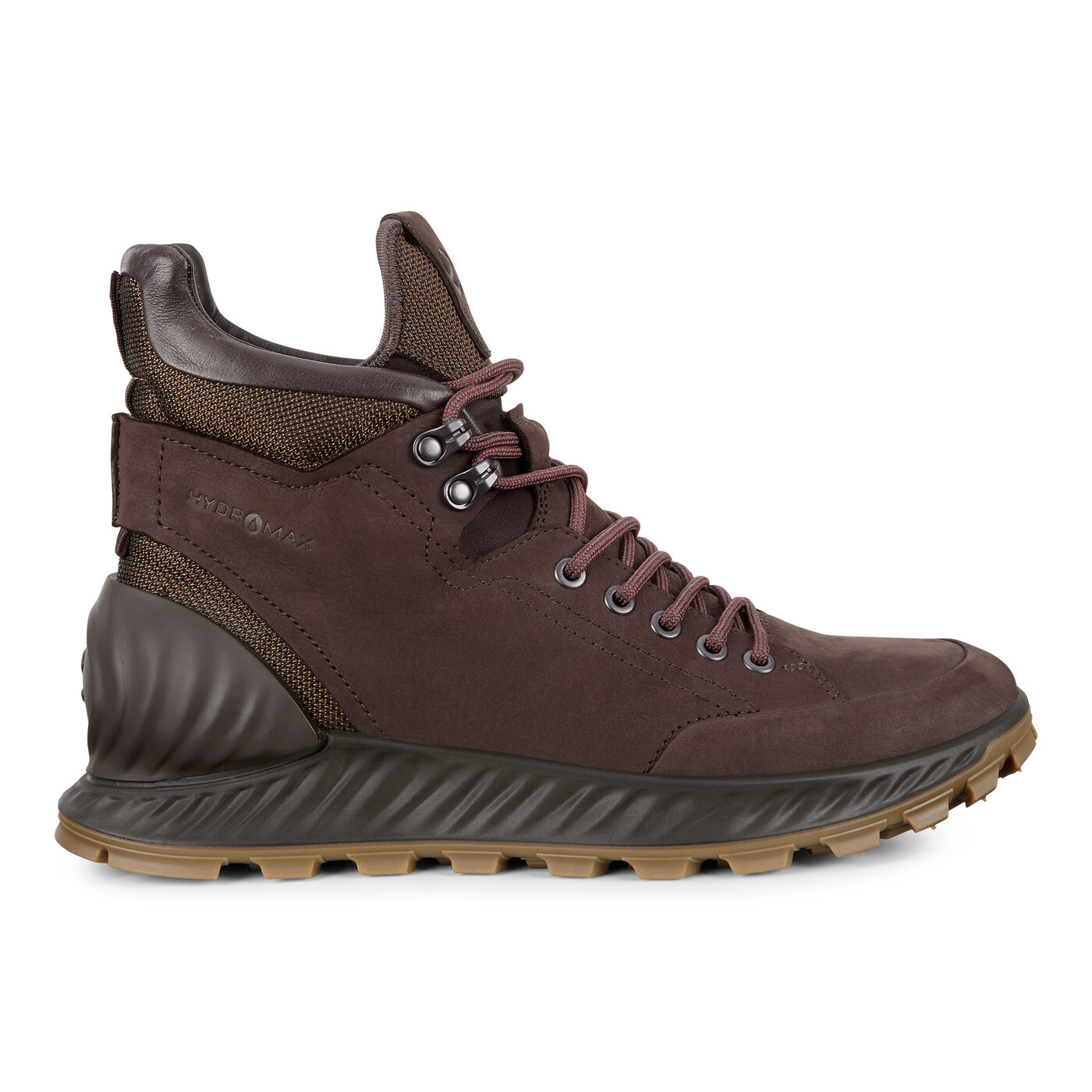 Купить Men's Ecco Exostrike Hydromax Waterproof Leather Boot Mocha на  Аукцион из Америки с доставкой в Россию, Украину, Казахстан