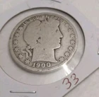 1900 Barber Half Dollar Bx92 33