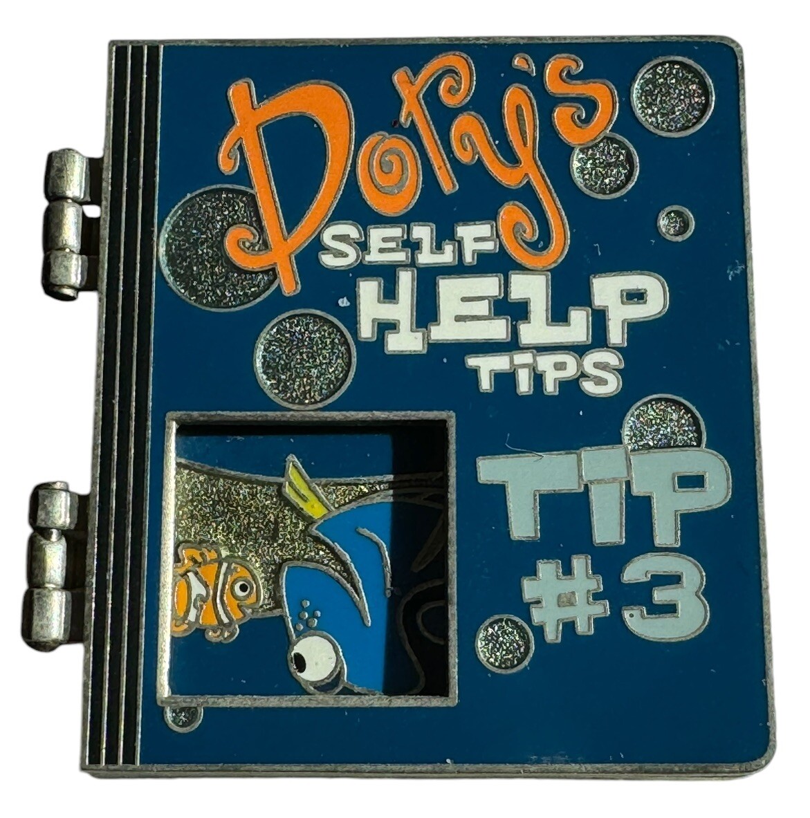 Disney Pin Dory's Self Help Tip 4 Finding Nemo Submarine Voyage HTF 2007 Forgot