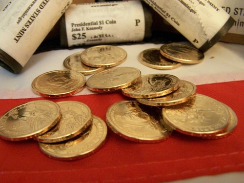 COMPLETE PRESIDENTIAL GOLDEN DOLLAR SET 40 COINS IN LITTLETON FOLDER UNC - Picture 6 of 12