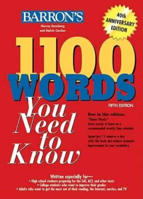 #ad #ad 1100 Words You Need to Know Barron#x27;s 1100 Words You Need to Know GOOD $4.18