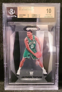 Jayson Tatum 2017 Prizm #16 Base Price Guide - Sports Card Investor