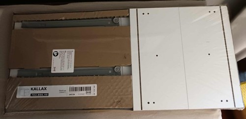 IKEA 70286645 Kallax with 2 Drawers Cube Storage - White - Picture 5 of 6