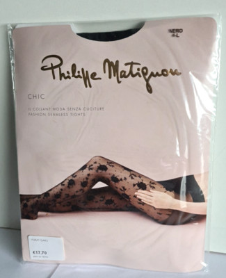 Philippe Matignon CHIC COLLANT Feinstrumpfhose -Nero Schwarz - Größe 4-L (44-46)