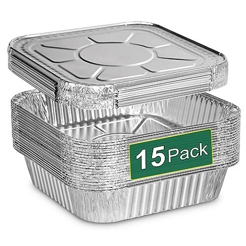 Throw away baking pans top