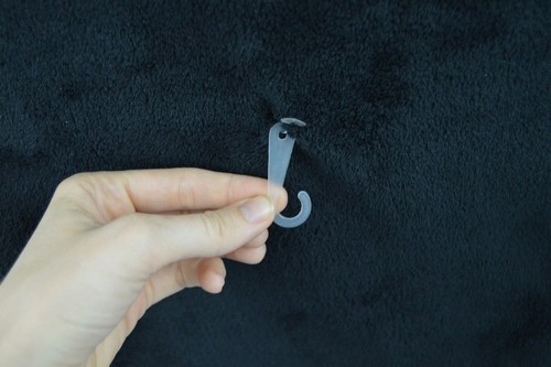 Carter's Penguin Baby Blanket Roll Me Up Black White Blue Scarf Security Lovey - Picture 4 of 8