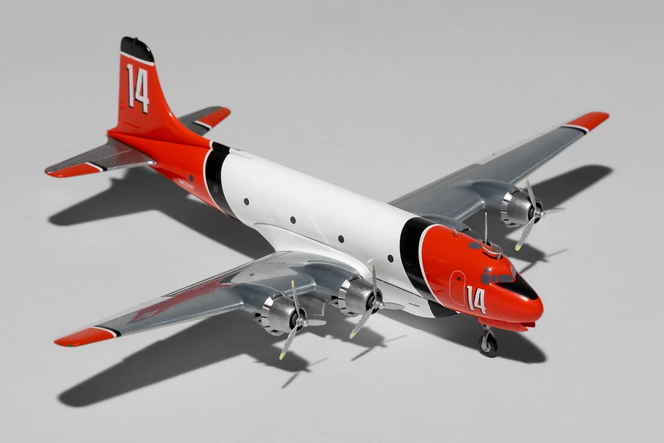 Herpa 1:200 Aero Union Air Tanker Lockheed C-54 N62297 petrolero contra incendios Foto 2 de 4