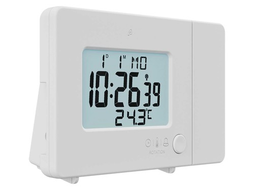AURIOL Funk-Projektionswecker, mit LC-Display, Innentemperaturanzeige NEU - Bild 13 von 44