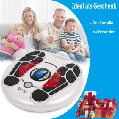 OSITO TENS Fußmassagegerät Fuss Zirkulation Stimulator Muskel Schmerzlinderung