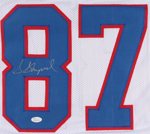 STERLING SHEPARD SIGNED NY GIANTS JERSEY w/ JSA WITNESS PROTECTION COA OKLAHOMA - Picture 2 of 4