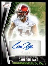 2022 SAGE HIT Autographs Black Cameron Kaye Rookie Auto Troy Trojans #A-CK