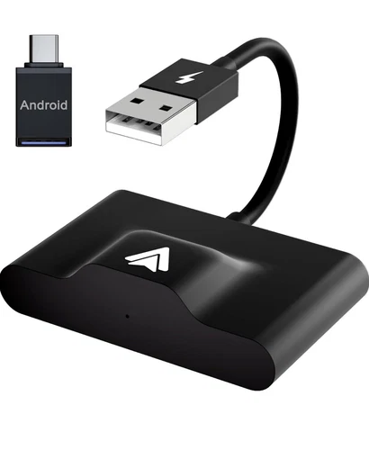 Android Auto Sans Fil Adapter, Dongle USB Android Auto Plug And Play