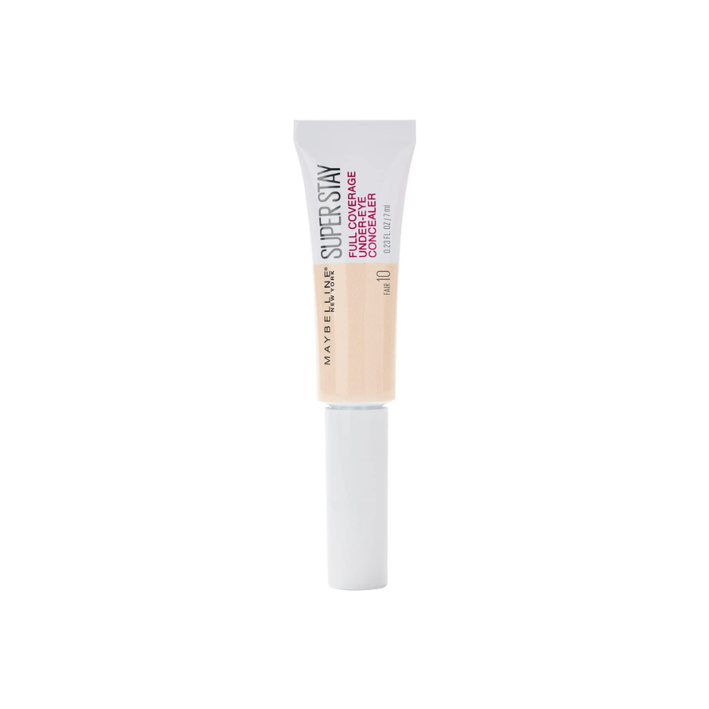 2 x Maybelline Superstay Full Coverage Under-Eye Concealer 6ml - 10 Fair
