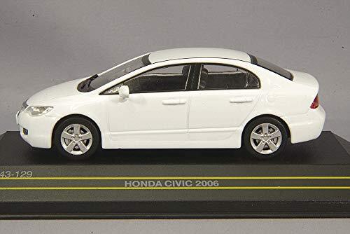 FIRST: 43 1/43 Honda Civic 2006 White finished product F43