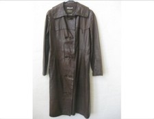 1970s Vintage GIVENCHY Fashion Runway Leather Coat, Paris France