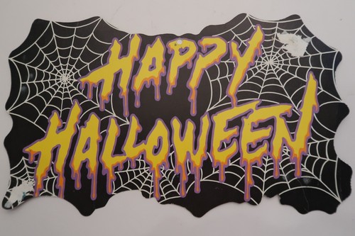 De Colección Eureka Feliz Halloween Telaraña Decoración 2 Caras Niños Divertido Espeluznante Otoño Vacaciones - Imagen 11 de 15