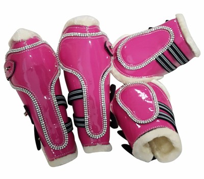 pink tendon boots