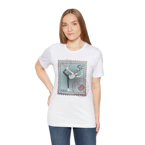 Yoga Shirt, Dancer Yoga Pose T-shirt - Picture 3 of 15