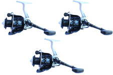 3 Mulinelli Piccoli da Pesca Spinning Bolognese Trota Lago Torrente 1000 TP