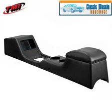 Full Length Console for 1967 - 68 Mustang Coupe, Fastback in Black