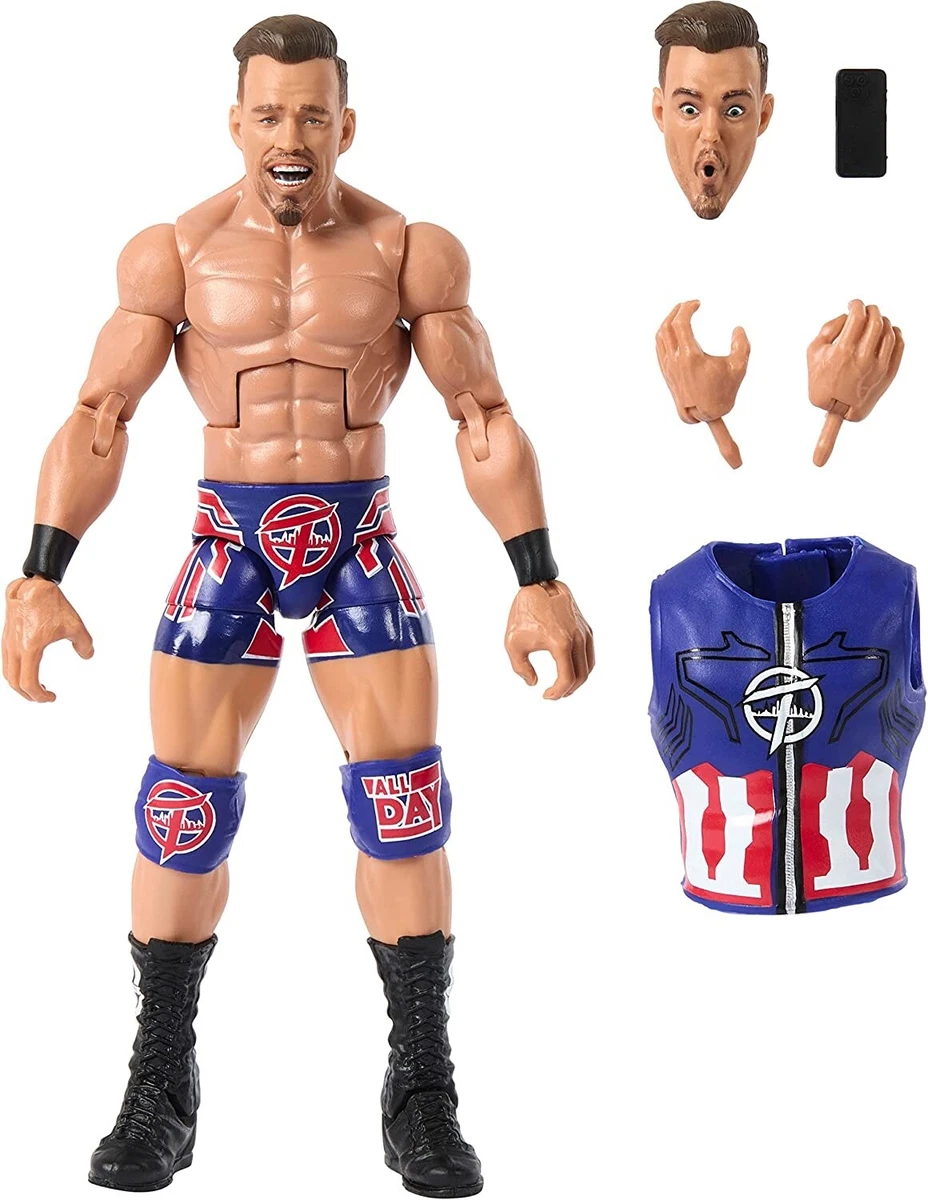 WWE Elite Series 102 Austin Theory 6 Wrestling Action Figure 2023