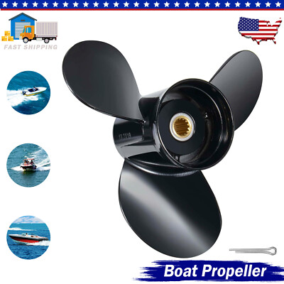 Boat Prop 13.2x21 Aluminum fit Evinrude Engines 40-140HP 13 Spline Tooth 765185