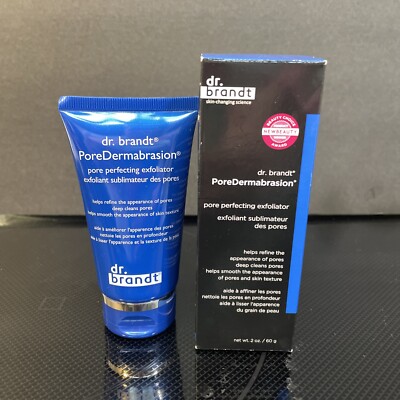 Dr.Brandt Pore Dermabrasion Perfecting Exfoliator Microdermabrasion Scrub 2 Oz