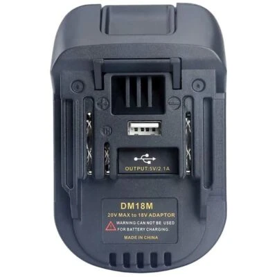 18V Battery Adapter 20V Power Tool Adapter for Milwaukee/Makita/Dewalt - image 1 of 4